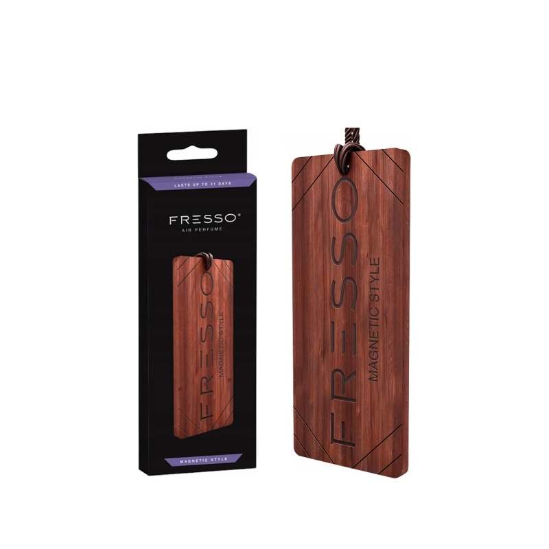 Fresso Colgante de Madera Perfume coche Magnetic Style