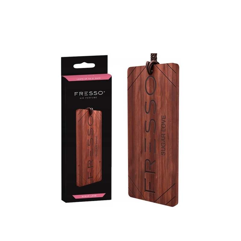 Fresso Colgante de Madera Perfume coche Sugar Love