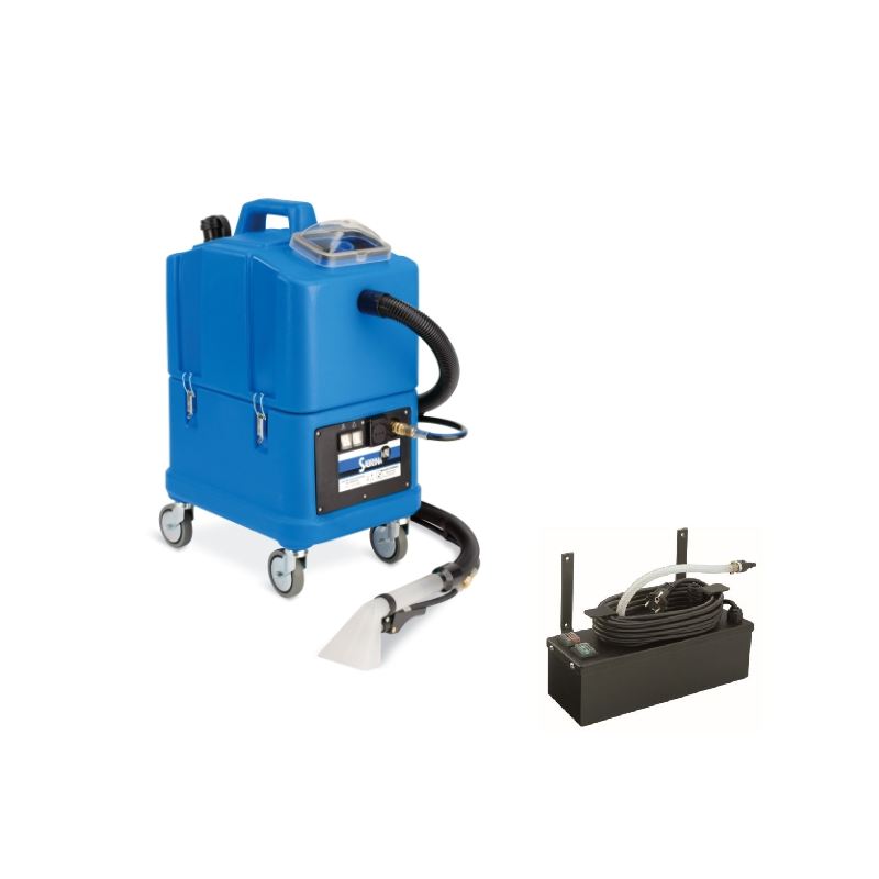 SANTOEMMA SW30 + HT1800.- Upholstery cleaner injection-extraction with heater 30 liters.