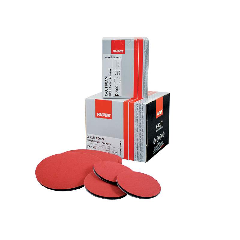 Rupes X-CUT ESPUMA ABRASIVA 75MM PACK 20