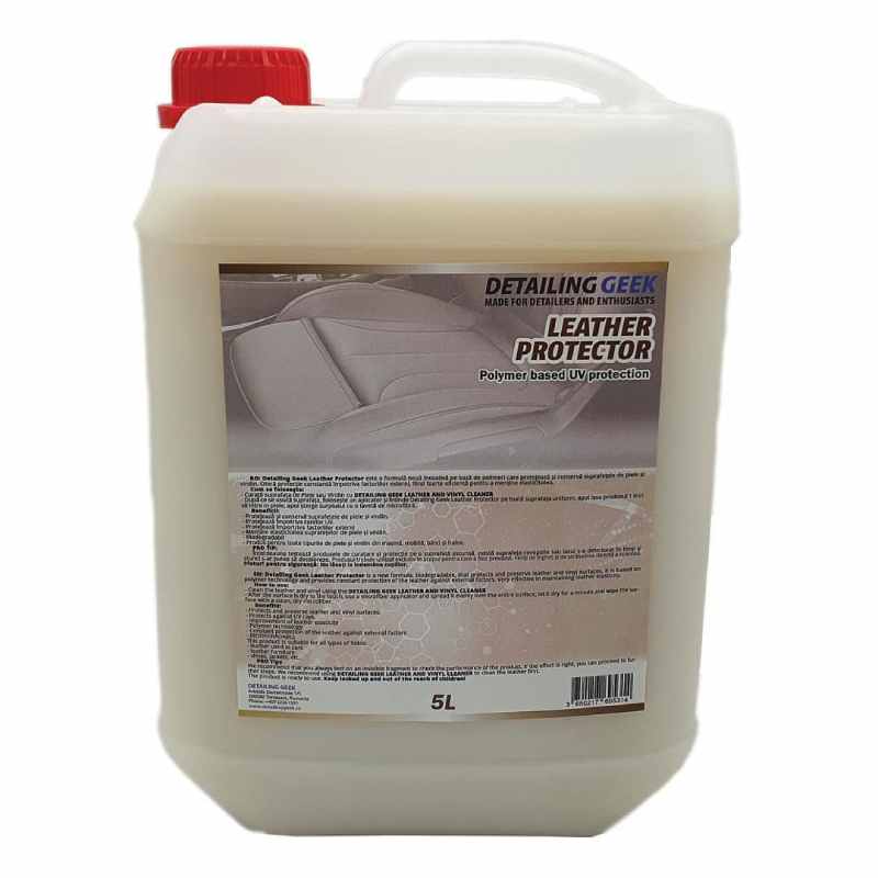 Detailing Geek Leather PROTECTOR 5L - Leather and vinyl protection solution