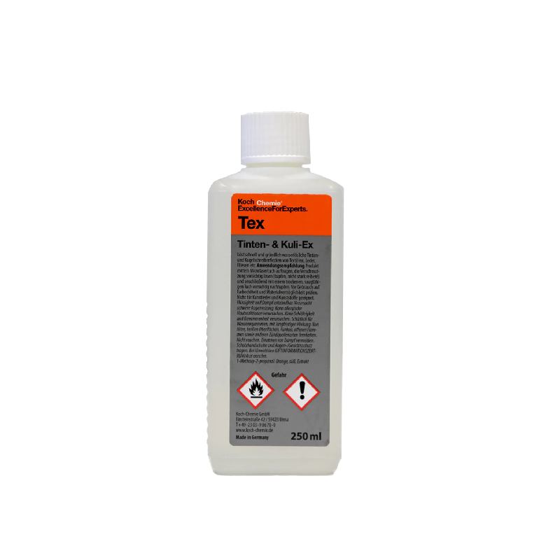 KOCH CHEMIE TEX- Tinten & Kuli-Ex 250ml.- Eliminador de tinta en textiles.