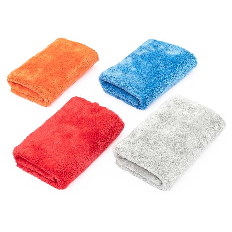 The Rag Company Microfibra Eagle edgless 500 41x41cm - AZUL Y ROJO