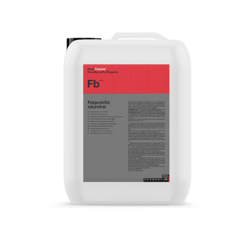 KOCH CHEMIE Fb- Felgenblitz Säurefrei 5l.- Gel limpiallantas férrico