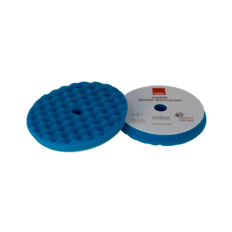 Rupes Almohadilla de Espuma de Pulido Grueso WAFFLE Para Pulidoras Rotativas.