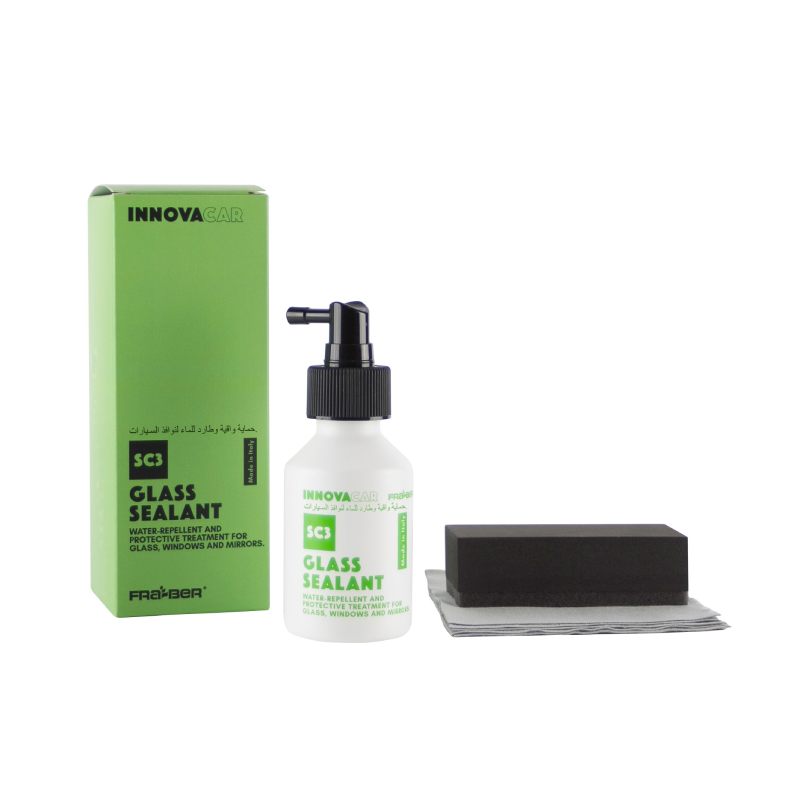 Innovacar SC3 Glass Sealant 100ml – Sellante para Cristales y Repelente de Agua