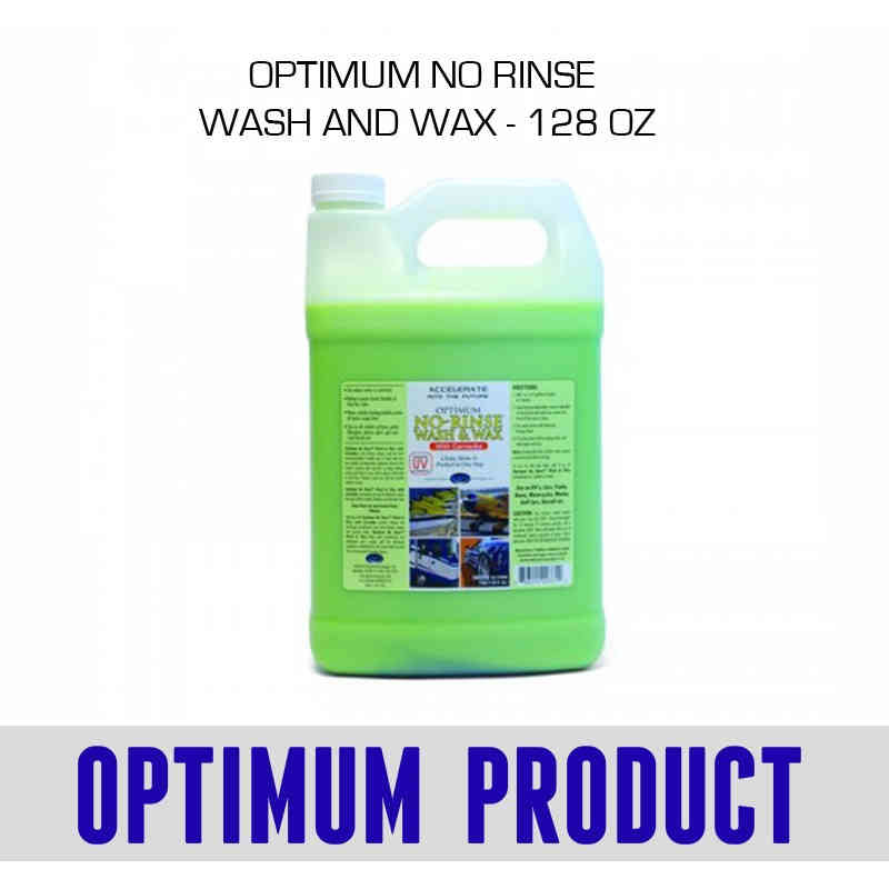 Optimum No Rinse Wash and Wax 3800ml