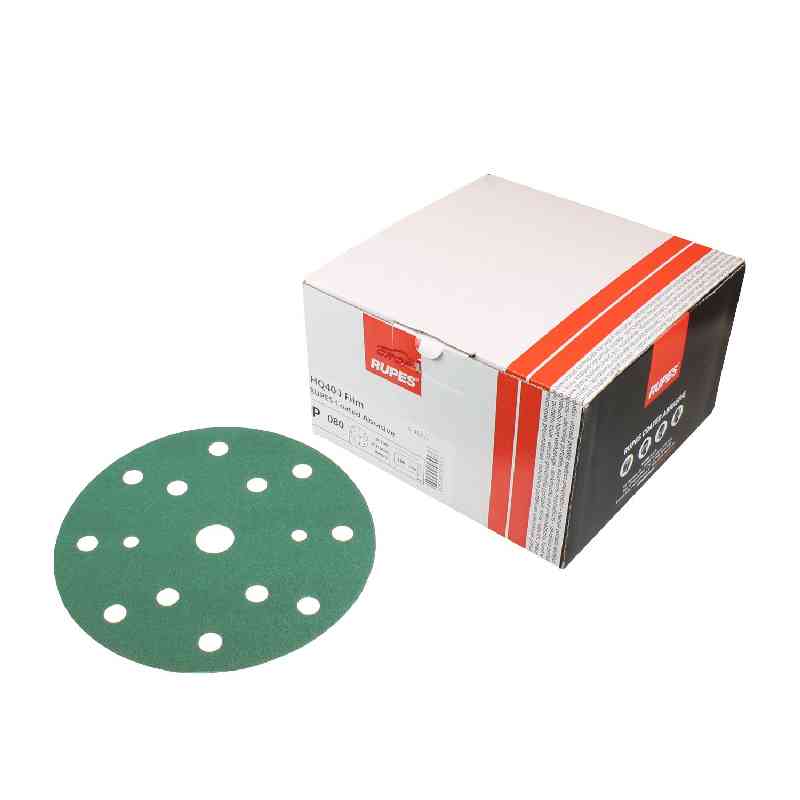Rupes HQ400 (1500) abrasivo con lámina de soporte- Disco 150mm (100 UD)