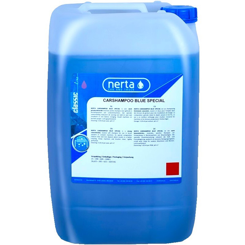 Nerta Carshampoo Blue Special. 25 l