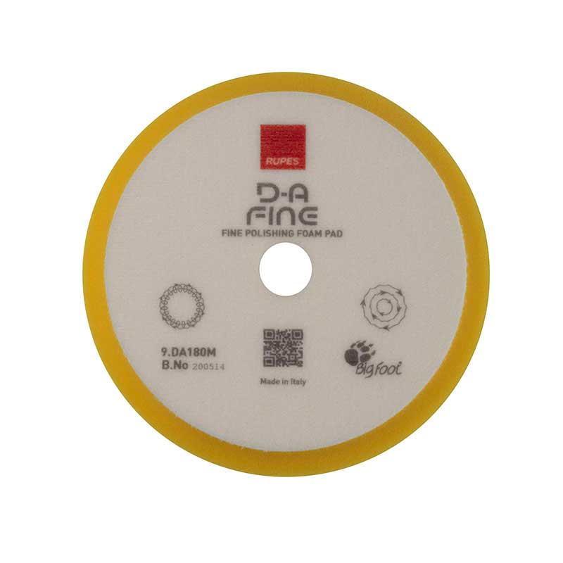 High performance fine finishing foam pad