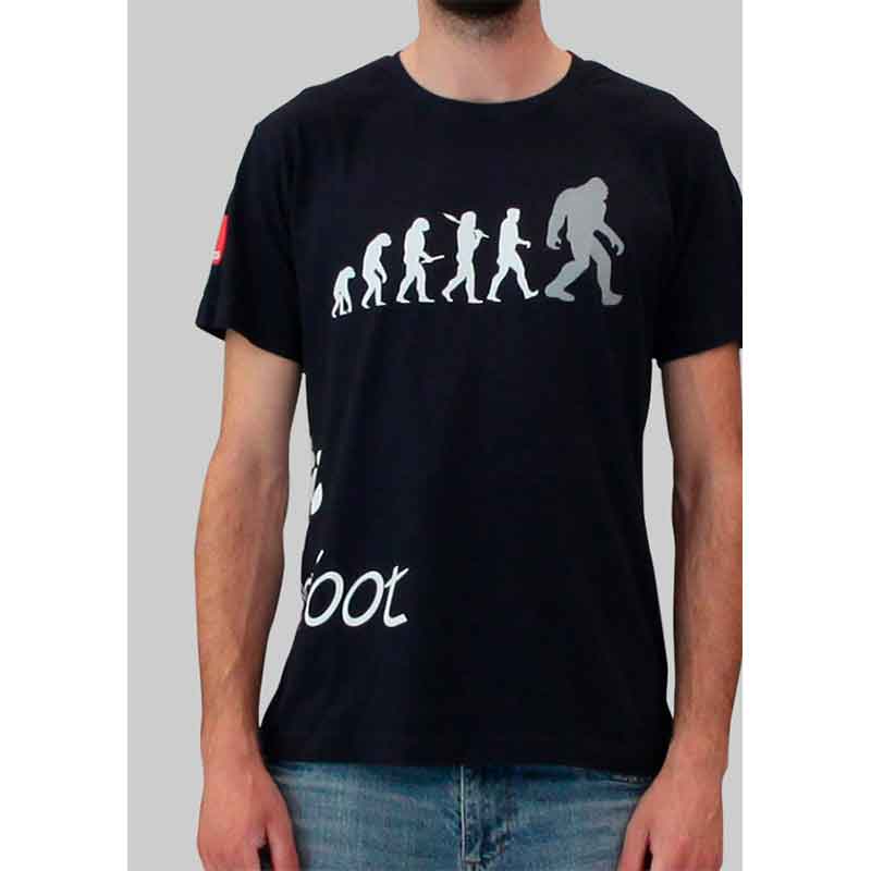 Camiseta Bigfoot azul
